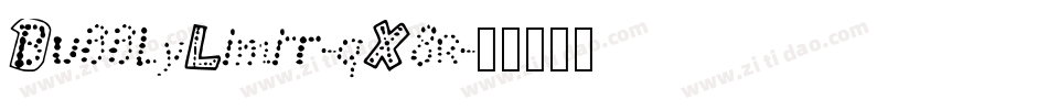 BubblyLimit-qX8r字体转换