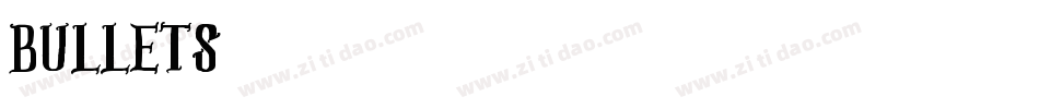 BULLETS2字体转换
