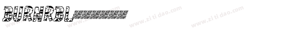 BURNRBL字体转换