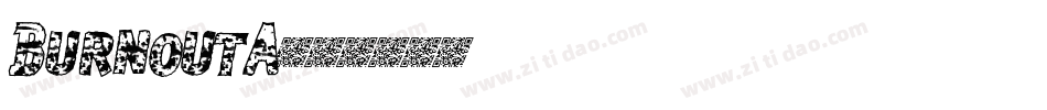 BurnoutA字体转换