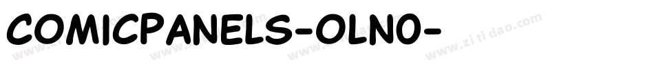 ComicPanels-oln0字体转换