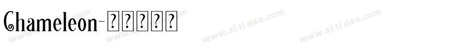Chameleon字体转换