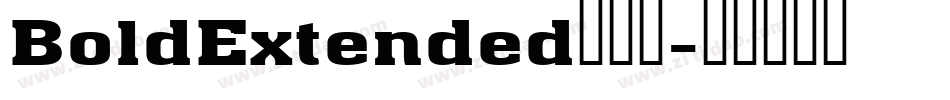 BoldExtended转换器字体转换