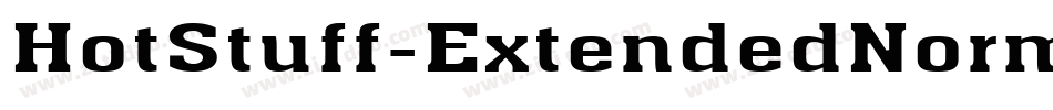 HotStuff-ExtendedNormal字体转换