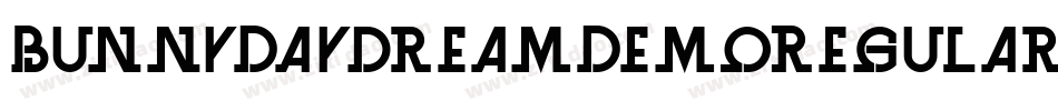 BunnyDaydreamDemoRegular-0Wvdv字体转换