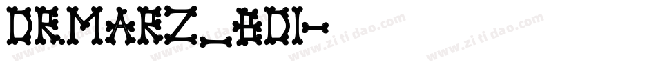 Dr.Marz_bdi字体转换