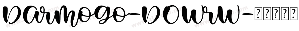 Darmogo-DOWrW字体转换