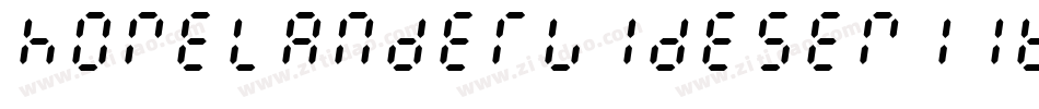 HomelanderWideSemiItalic-DO00x字体转换