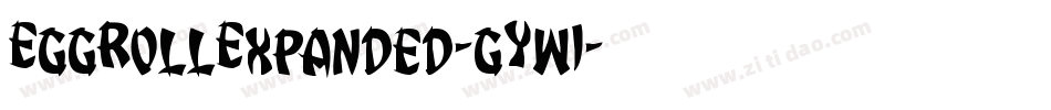 EggRollExpanded-gYw1字体转换
