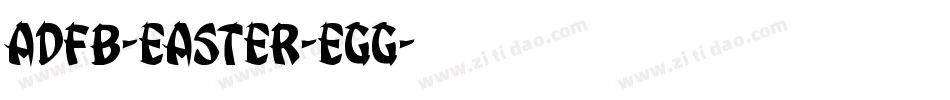ADFB-Easter-Egg字体转换