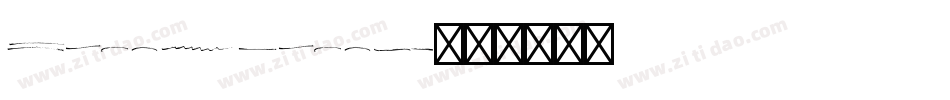 EmilySmiles字体转换