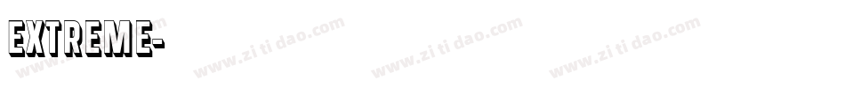 Extreme字体转换