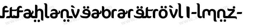 FtfAhlanVeAbraretroVl1-lMnZ字体转换
