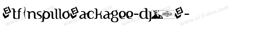 FtfInspilloPackagee-dj5K字体转换 FtfInspilloPackagee-dj5K字体转换