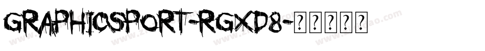 GraphicSport-rgxD8字体转换