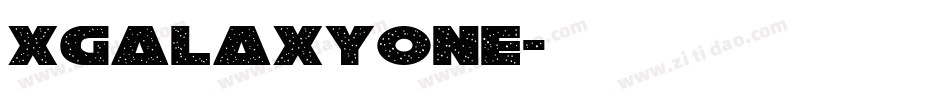 XGalaxyOne字体转换