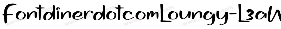 FontdinerdotcomLoungy-L3aW字体转换