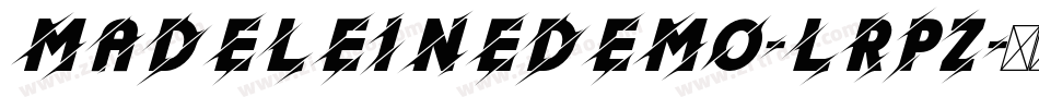 Madeleinedemo-LrpZ字体转换