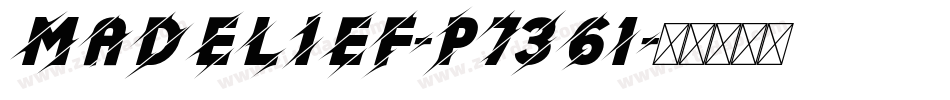Madelief-p7361字体转换