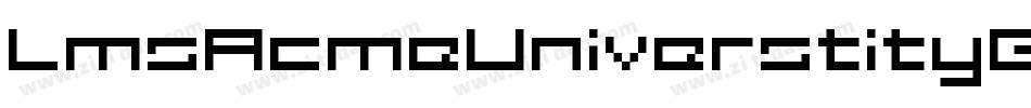 LmsAcmeUniverstityGraduates-8ZKJ字体转换