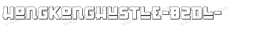 HongKongHustle-B2dl字体转换 HongKongHustle-B2dl字体转换