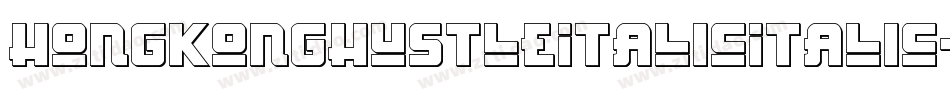 HongKongHustleItalicItalic-REn6字体转换