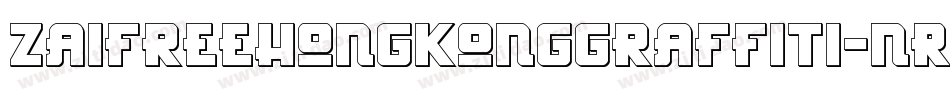 ZaiFreeHongKongGraffiti-nRrZ4字体转换