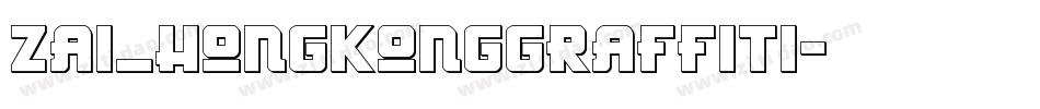 zai_HongKongGraffiti字体转换