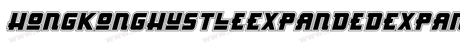 HongKongHustleExpandedExpanded-vDKD字体转换
