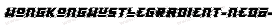HongKongHustleGradient-neD0字体转换