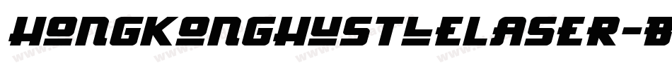 HongKongHustleLaser-B2d8字体转换
