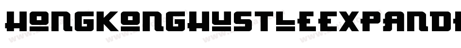 HongKongHustleExpandedExpanded-vDKD字体转换
