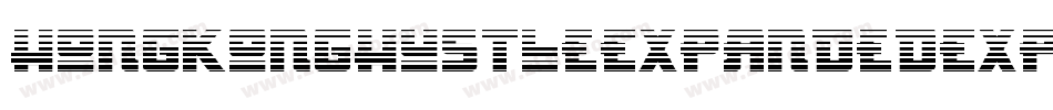 HongKongHustleExpandedExpanded-vDKD字体转换