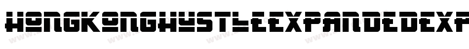HongKongHustleExpandedExpanded-vDKD字体转换