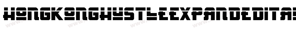 HongKongHustleExpandedItaliExpandedItalic-l4V0字体转换