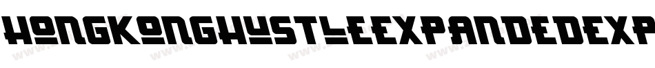 HongKongHustleExpandedExpanded-vDKD字体转换