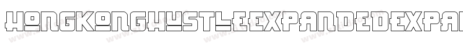 HongKongHustleExpandedExpanded-vDKD字体转换