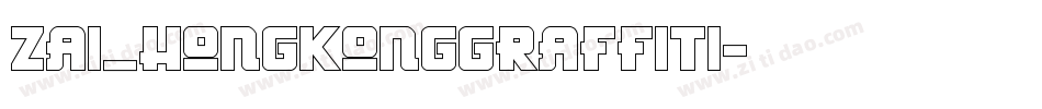 zai_HongKongGraffiti字体转换