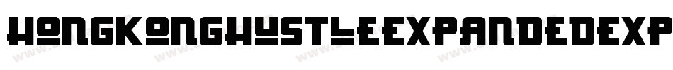 HongKongHustleExpandedExpanded-vDKD字体转换