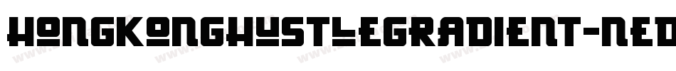 HongKongHustleGradient-neD0字体转换