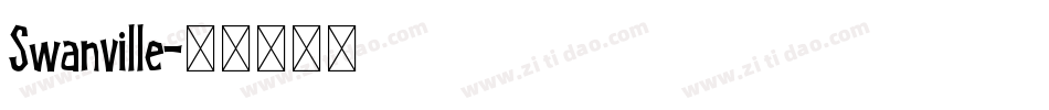 Swanville字体转换