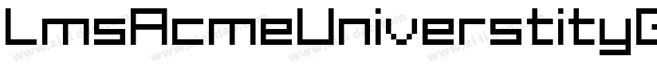 LmsAcmeUniverstityGraduates-8ZKJ字体转换