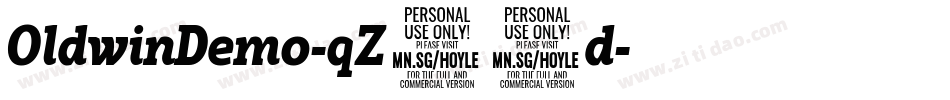 OldwinDemo-qZ24d字体转换