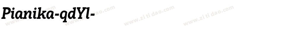 Pianika-qdYl字体转换
