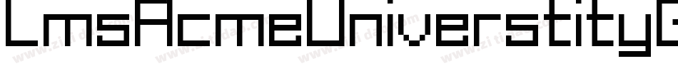 LmsAcmeUniverstityGraduates-8ZKJ字体转换