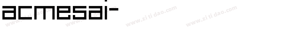 acmesai字体转换