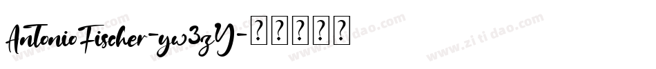AntonioFischer-yw3zY字体转换