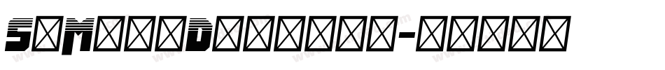 SoManyDetails字体转换