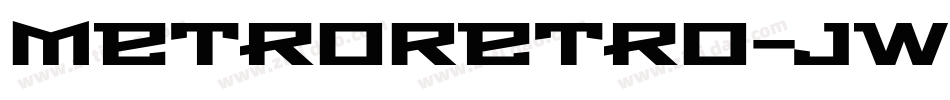 MetroRetro-jWz9字体转换