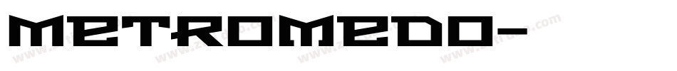 Metromedo字体转换